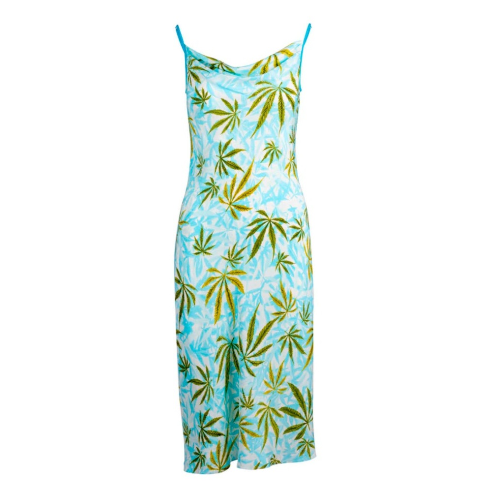Diane Von Furstenberg - Silk Cannabis Dress